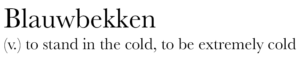 blauwbekken